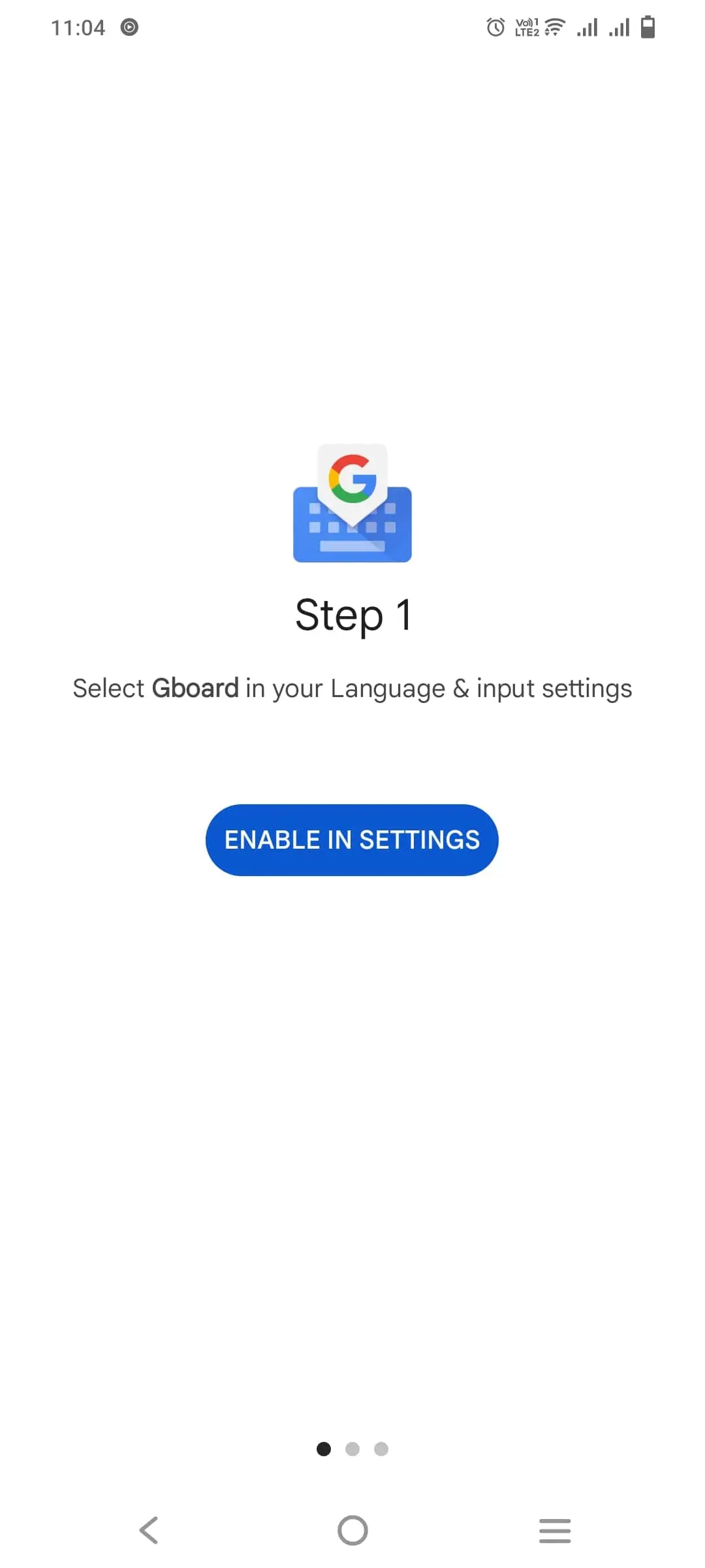 Install Gboard in Mobile phones