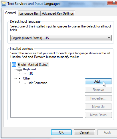 configure odiya typing